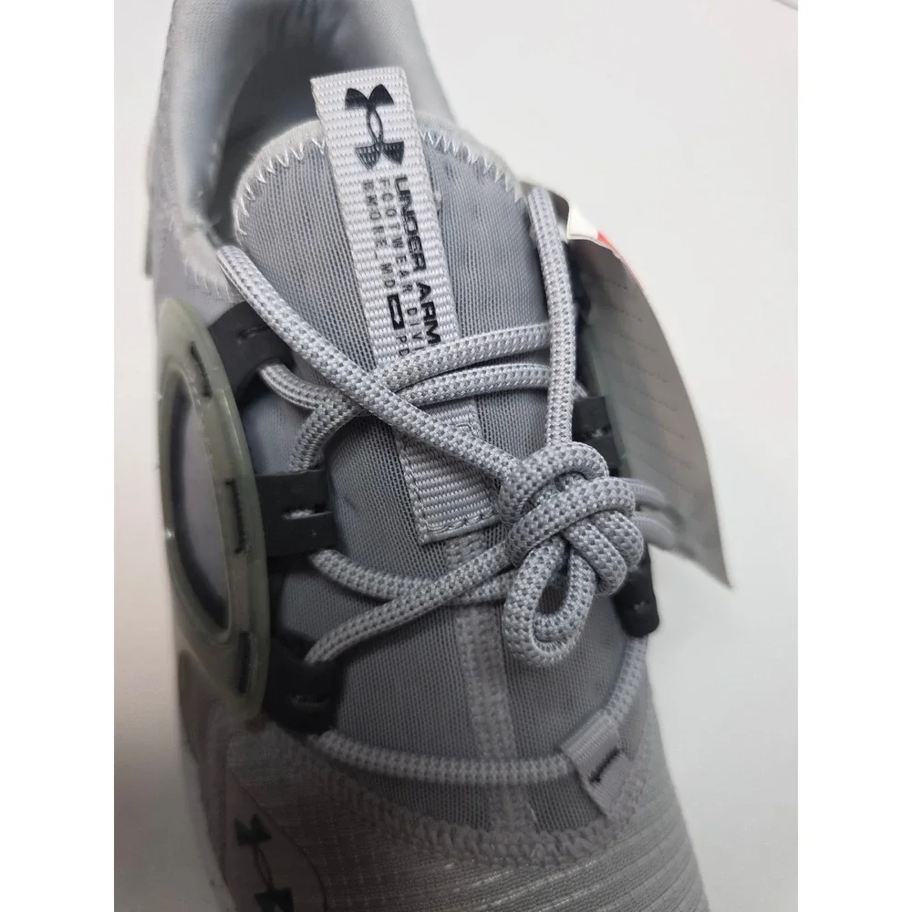 NEW! RIGHTFOOTONLY Amputee UnderArmourFlow MVMNT‎ M's GreyWhite Shoe Sz9 Sample
